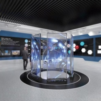 倬粵動力展廳設(shè)計